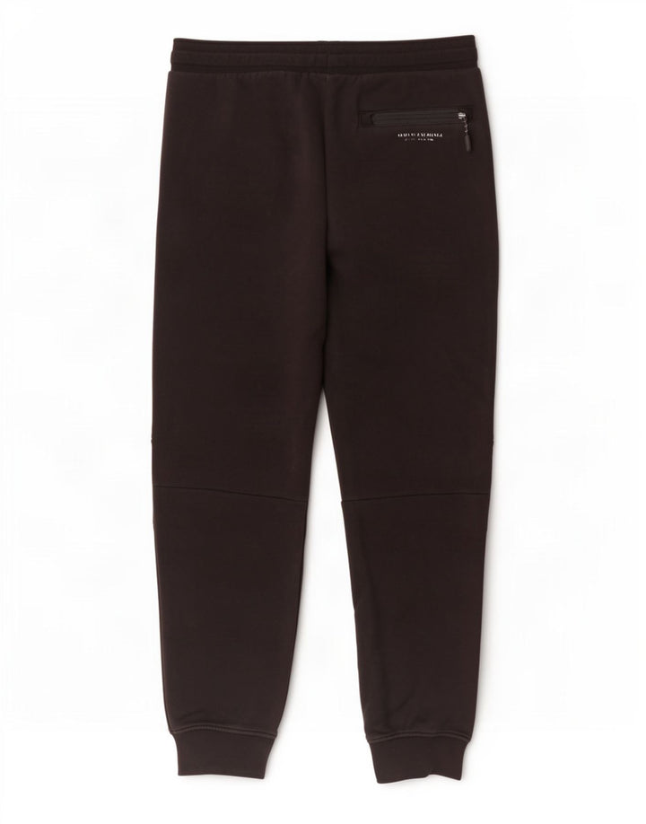 Armani Exchange Pantalon de survêtement pour homme en coton noir Taille S