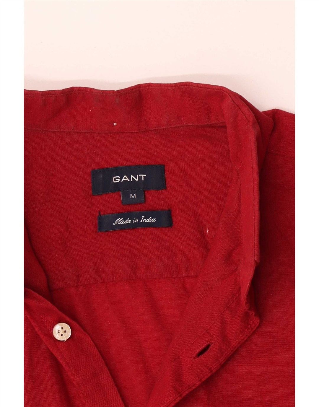 Gant Chemise Homme Rouge Moyen
