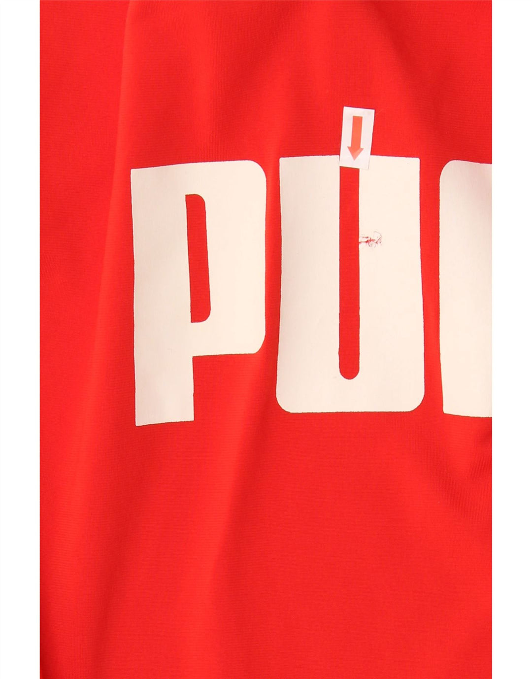 Puma Veste de Survêtement Graphique Garçon 15-16 ans Rouge Colorblock