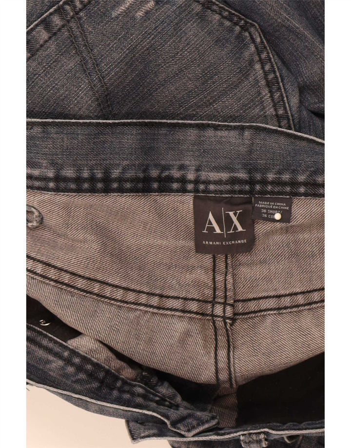Armani Exchange Jean Droit W36 L31 Homme Bleu