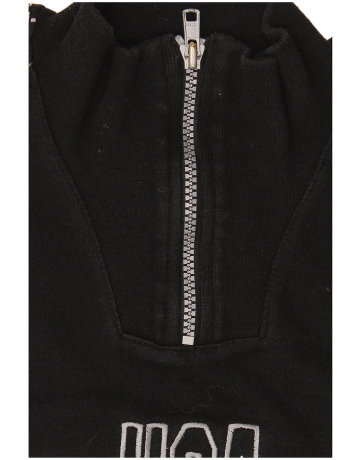 Champion Sweat-shirt graphique pour garçon 9-10 ans Noir moyen colour block