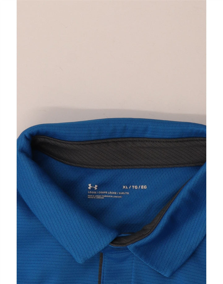Under Armour Polo Homme XL Bleu