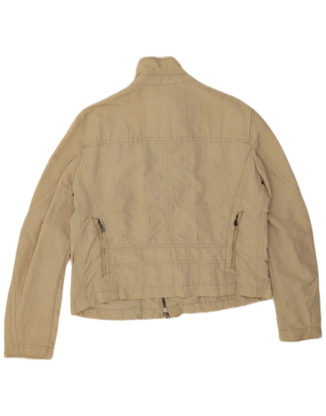 PEUTEREY Veste Bomber Court Femme IT 54 3XL Beige Polyamide