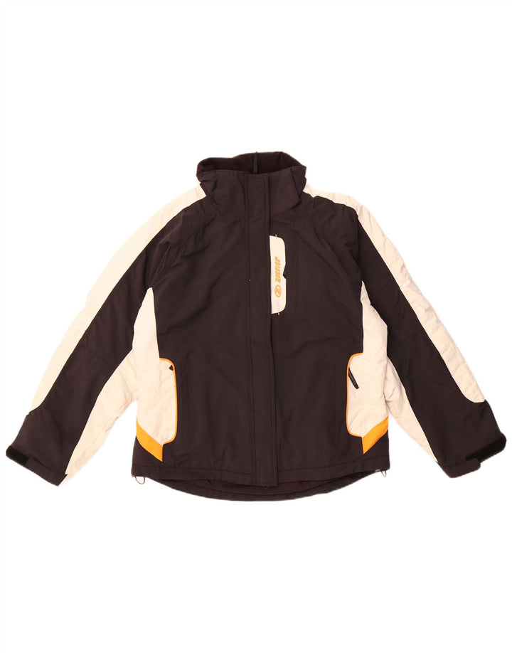 ZIENER Veste de ski femme EU 40 Medium Noir Colourblock Polyamide