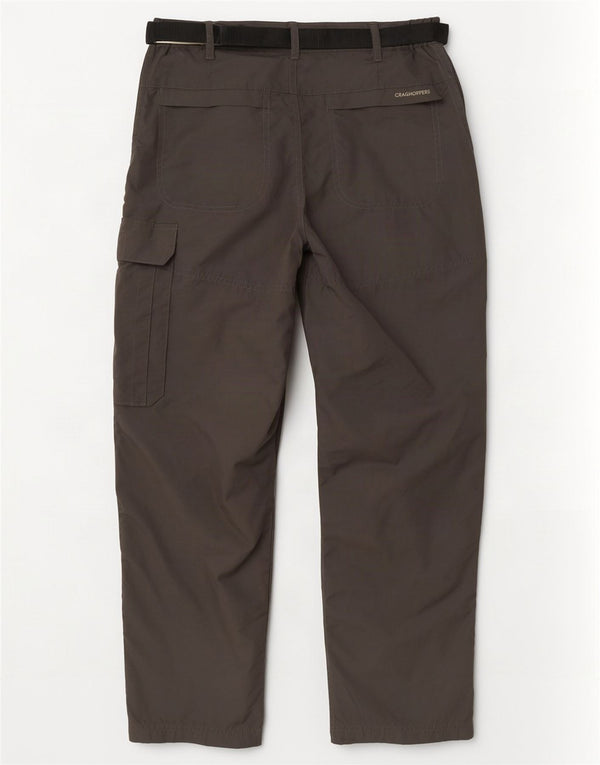 CRAGHOPPERS Pantalon cargo droit homme W34 L28 Gris Polyester