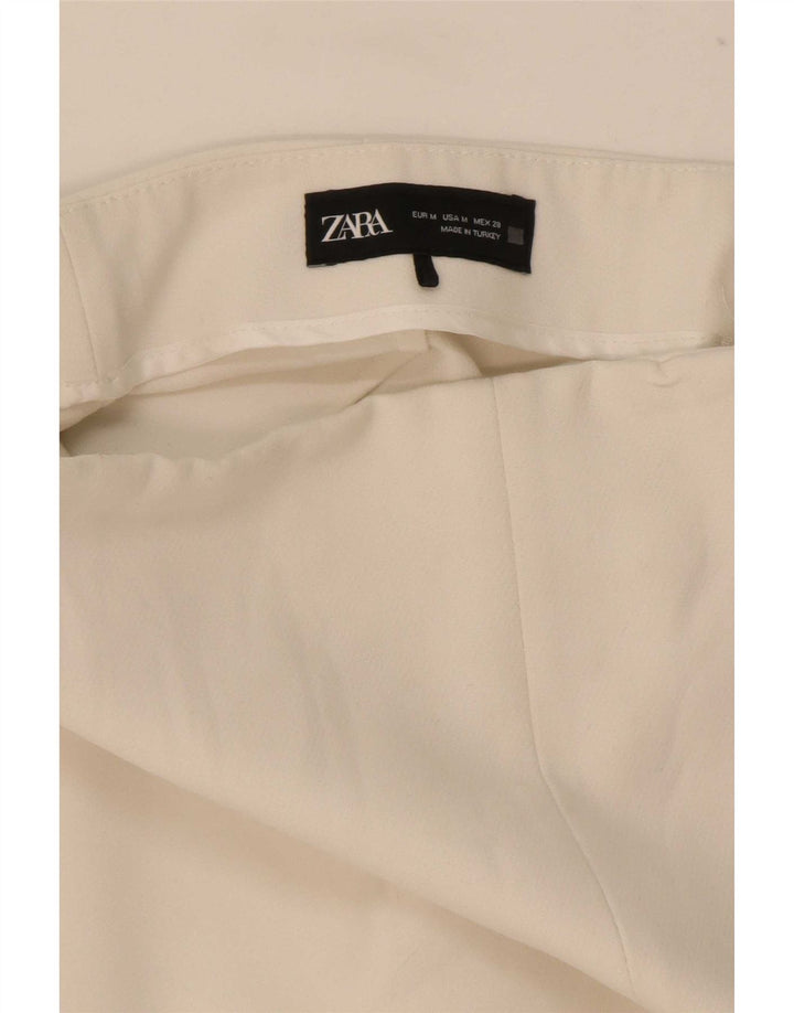 Zara Femme Jupe-short Hot Pants Medium W28 Blanc