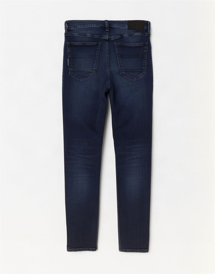 Tommy Hilfiger Jean Slim Femme W30 L32 Bleu Coton