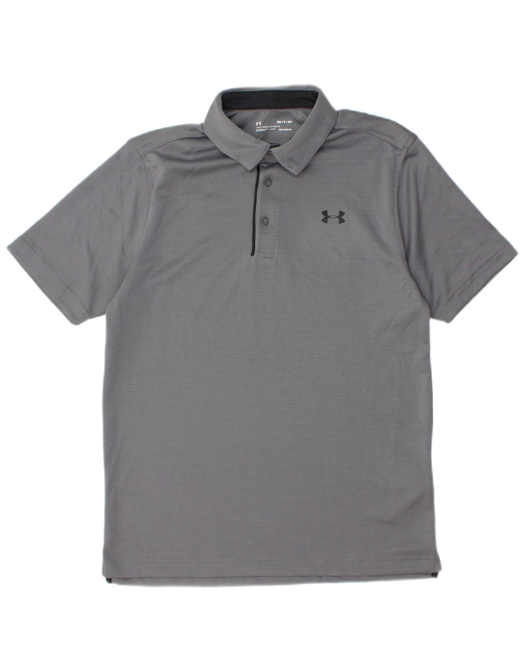 Under Armour Polo Heat Gear Homme Petit Gris Polyester