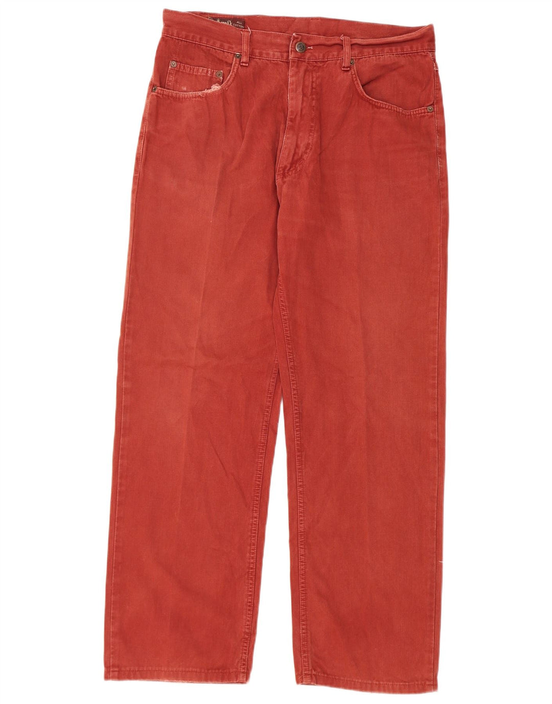 MARLBORO CLASSICS Pantalon décontracté droit pour homme W33 L29 Coton marron