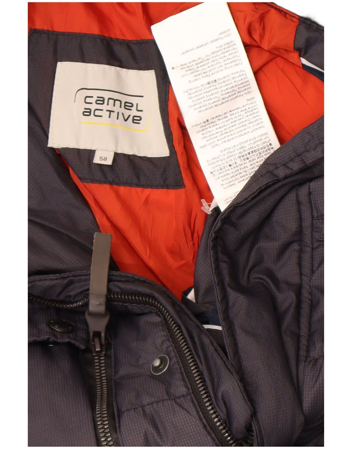 Camel Active Veste matelassée homme IT 58 4XL Gris Polyamide