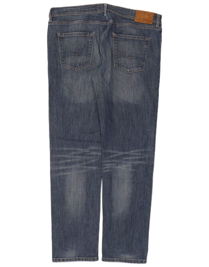 Casucci Jean droit homme W42 L32 bleu coton