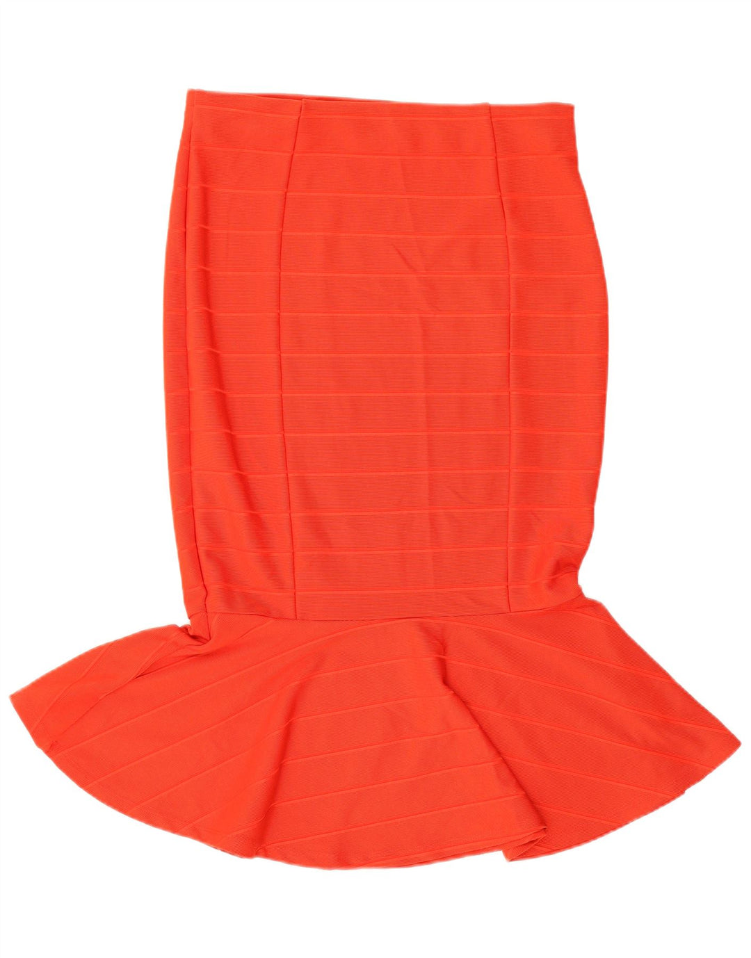 Marks & Spencer Jupe sirène pour femme UK 14 Large W32 Polyester rayé rouge