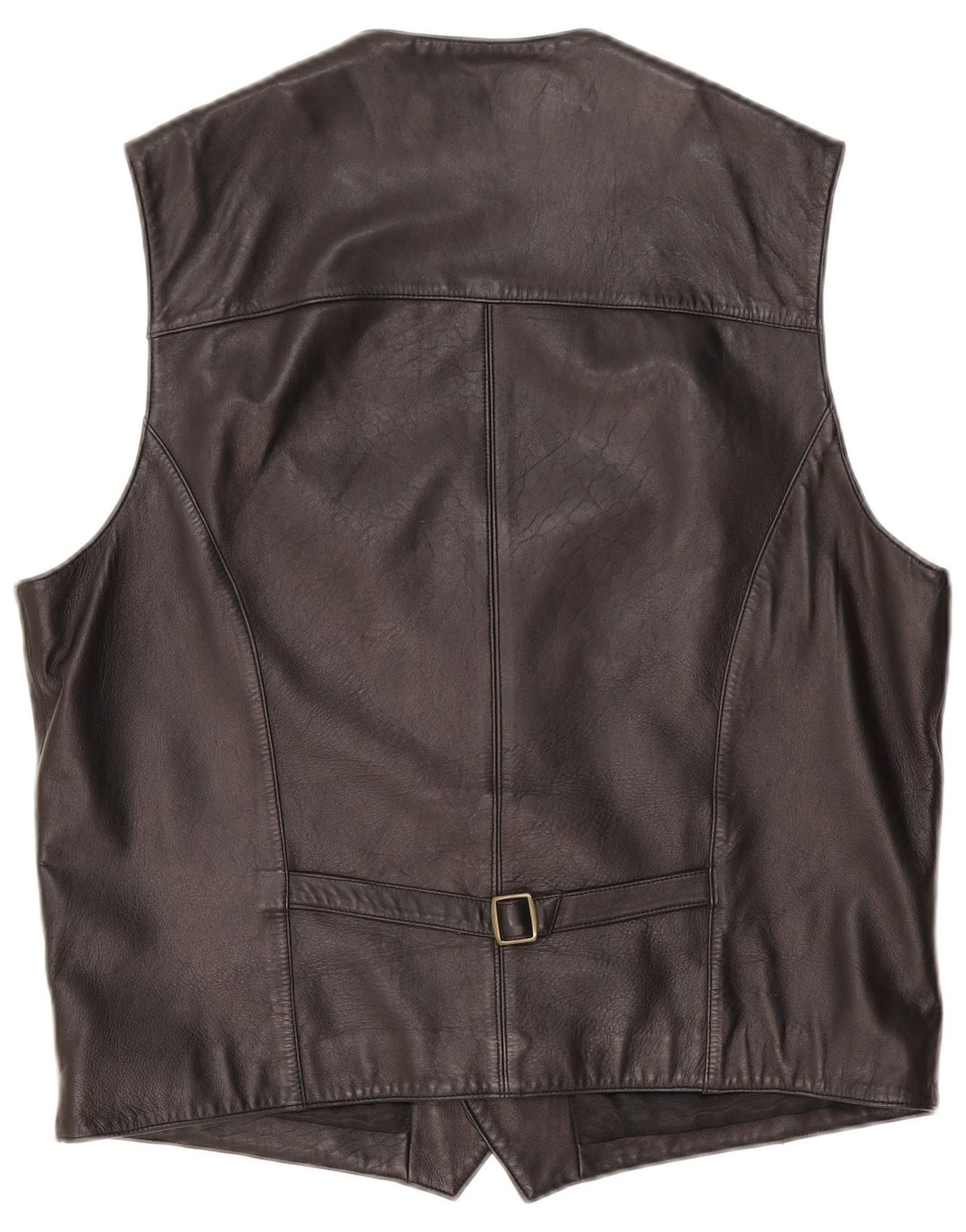 ROVER&LAKES Gilet en cuir pour homme IT 54 XL Cuir noir