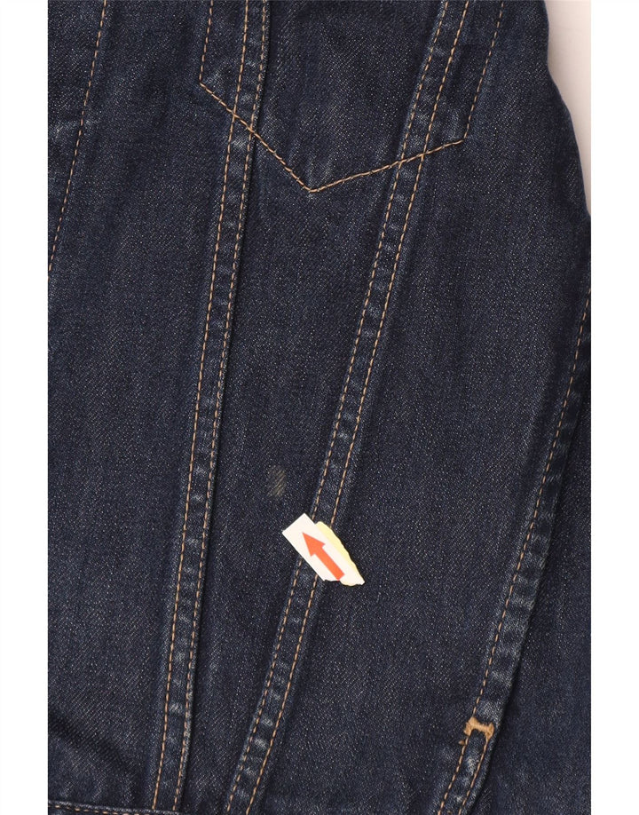 Levi's Veste en Jean Homme UK 38 Bleu Moyen Coton