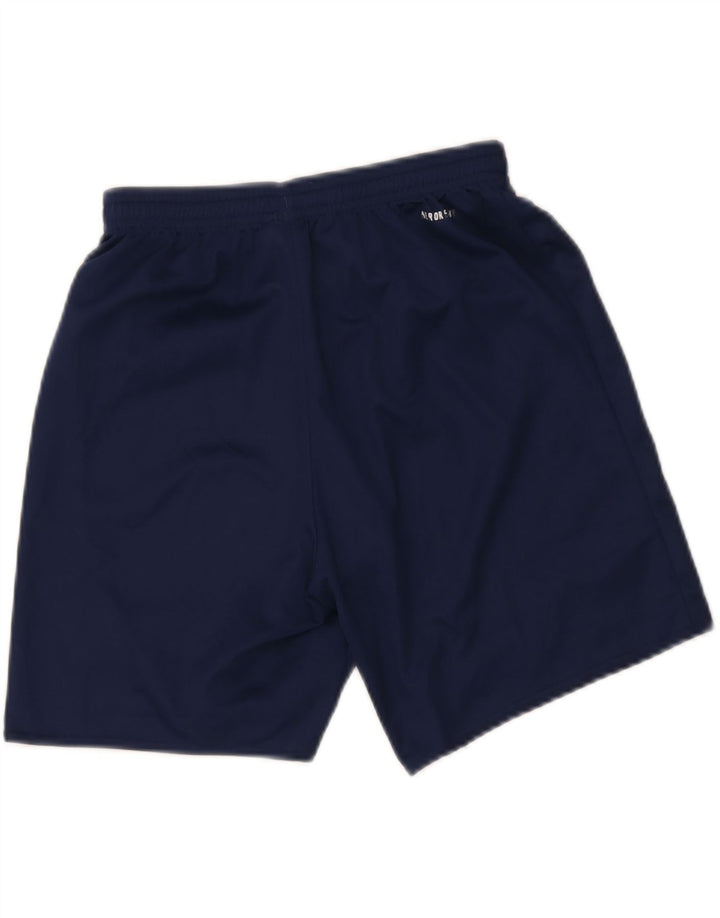 Adidas Short de Sport Garçon 13-14 Ans Bleu Marine Polyester