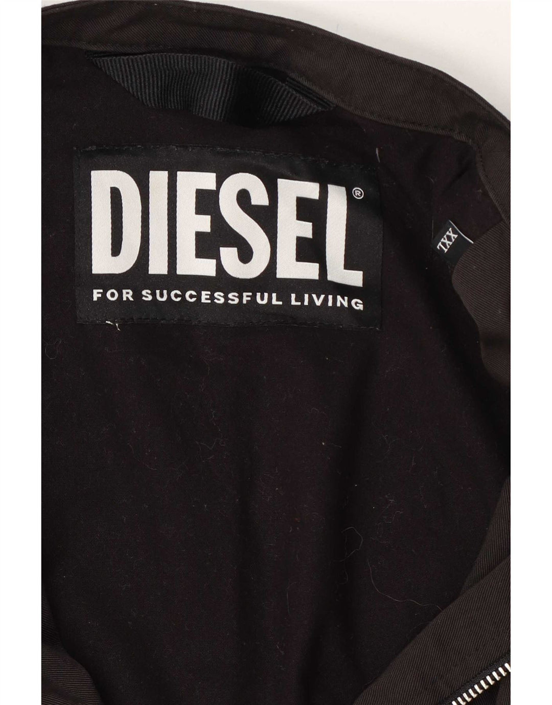 Diesel Veste Bomber Homme UK 44 2XL Noir