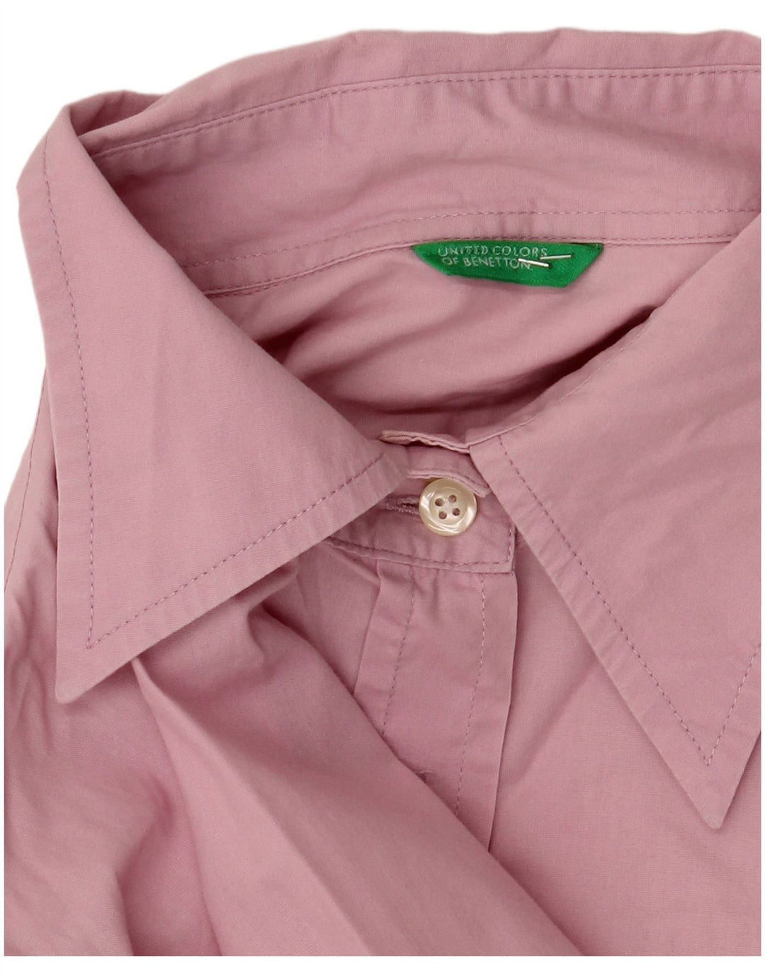 Benetton Chemise Femme UK 18 XL Rose