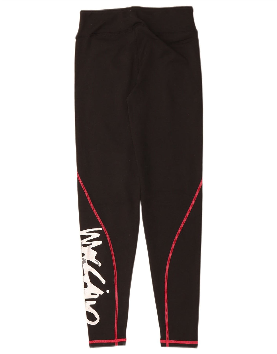 MOSSIMO Legging Graphique Fille 9-10 Ans Noir