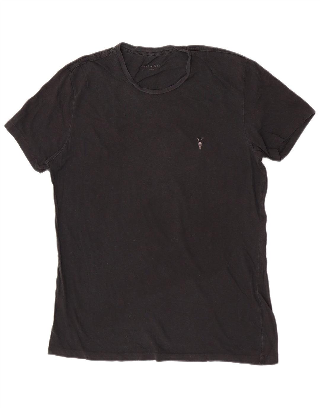 All Saints T-Shirt Femme UK 16 Large Noir