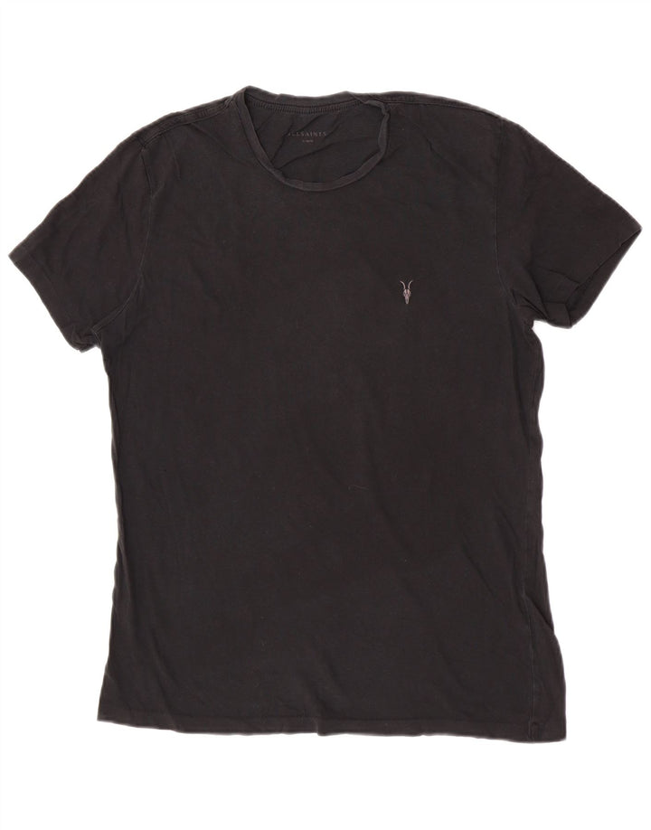 All Saints T-Shirt Femme UK 16 Large Noir
