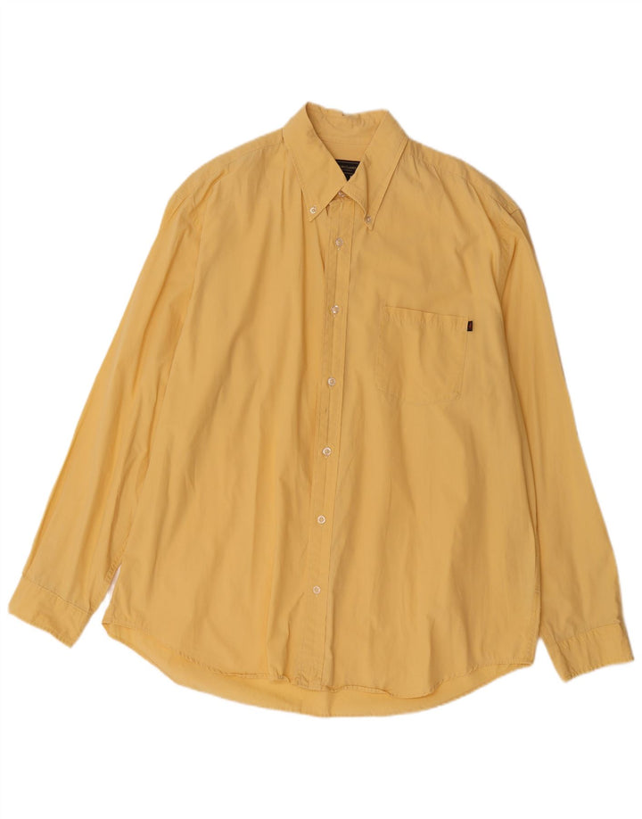 Marlboro Classics Chemise Homme 2XL Jaune Coton