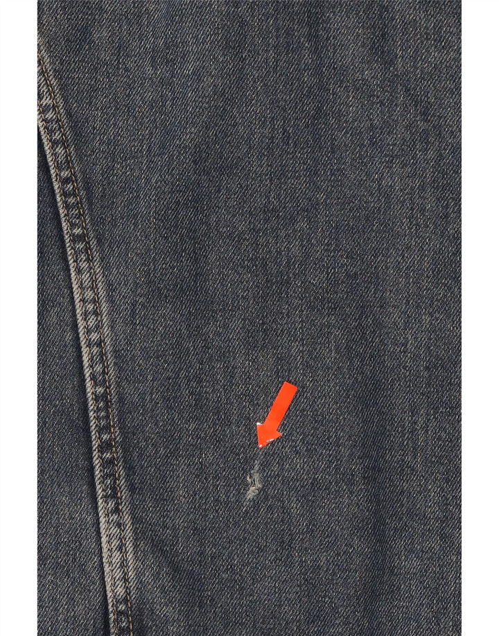 RIFLE Womens Denim Jacket UK 14 Medium Blue Cotton Vintage Rifle and Second-Hand Rifle from Messina Hembry 