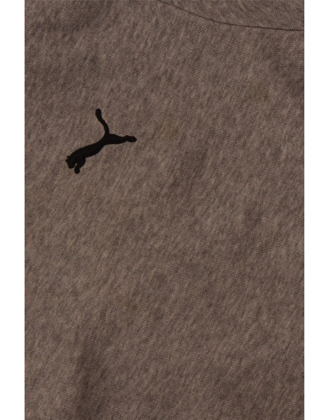 PUMA Pull à capuche homme gris moyen coton