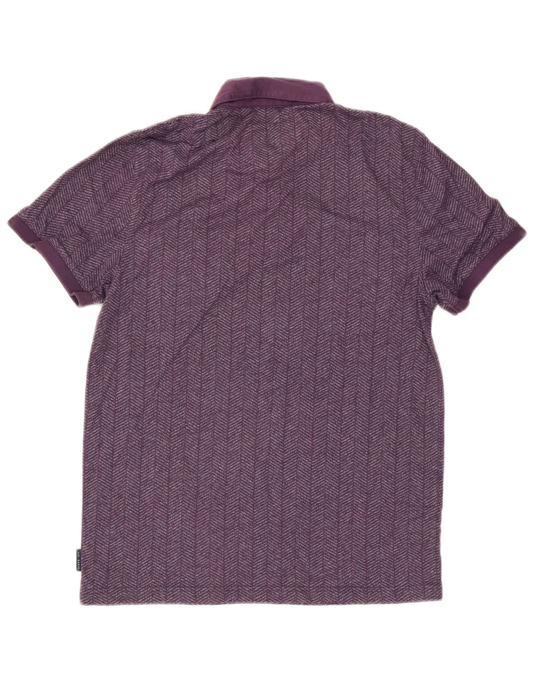 Ted Baker Polo homme taille 3 chevrons violet moyen