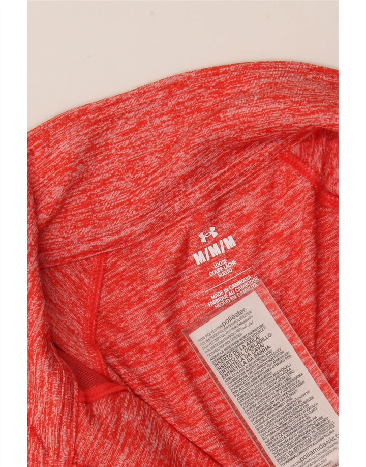 Under Armour Haut de survêtement pour femme UK 12 Medium Rouge moucheté