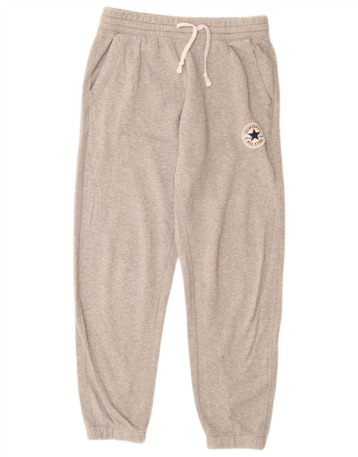 CONVERSE Pantalon de survêtement pour homme en coton moucheté petit gris