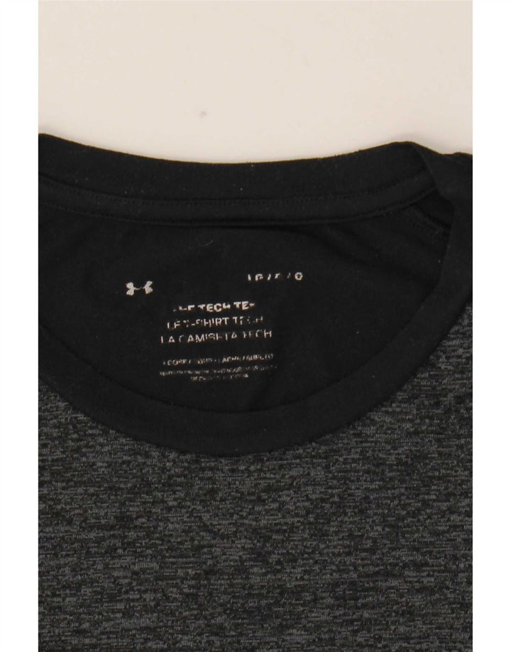 Under Armour T-Shirt Homme Haut Large Noir Moucheté