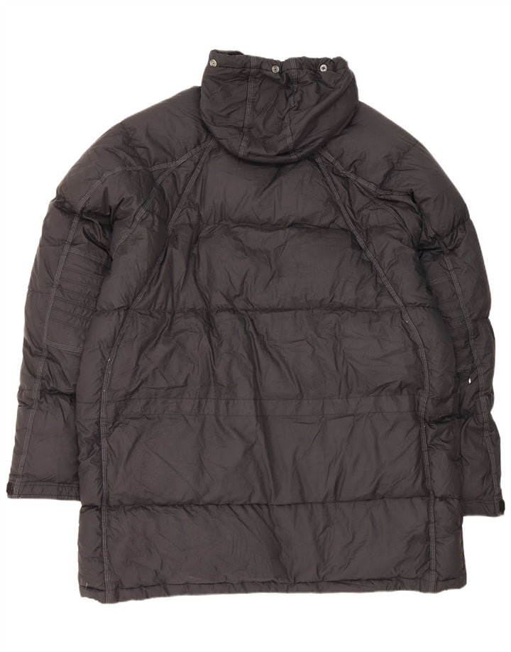 Nike Manteau rembourré à capuche pour homme UK 44 2XL Noir Polyester