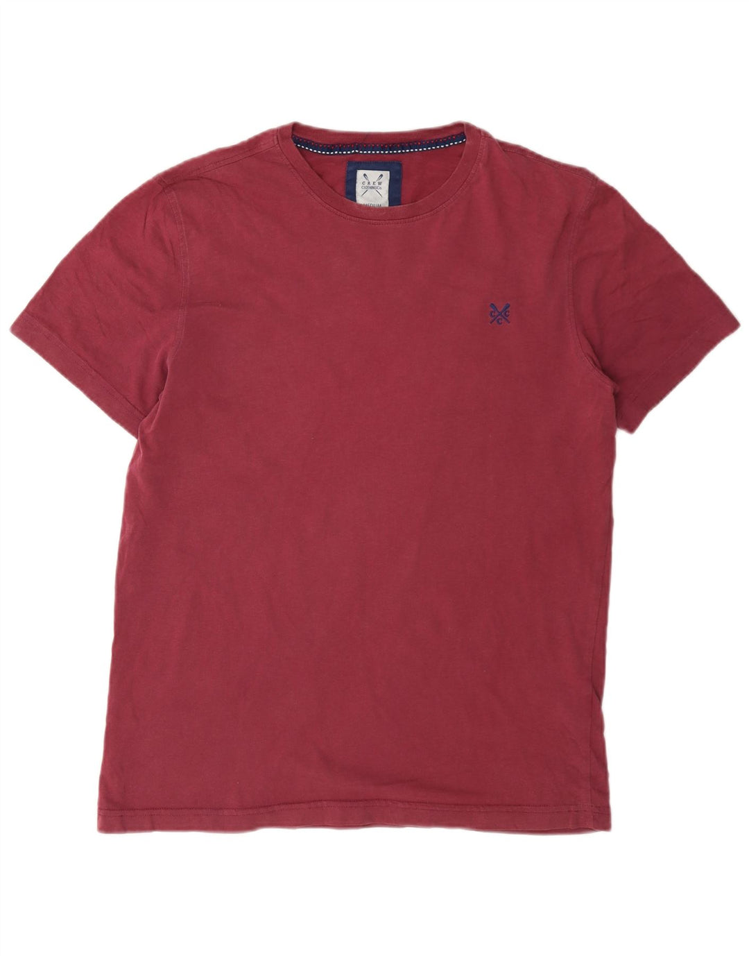 Crew Clothing T-shirt pour homme en coton marron moyen
