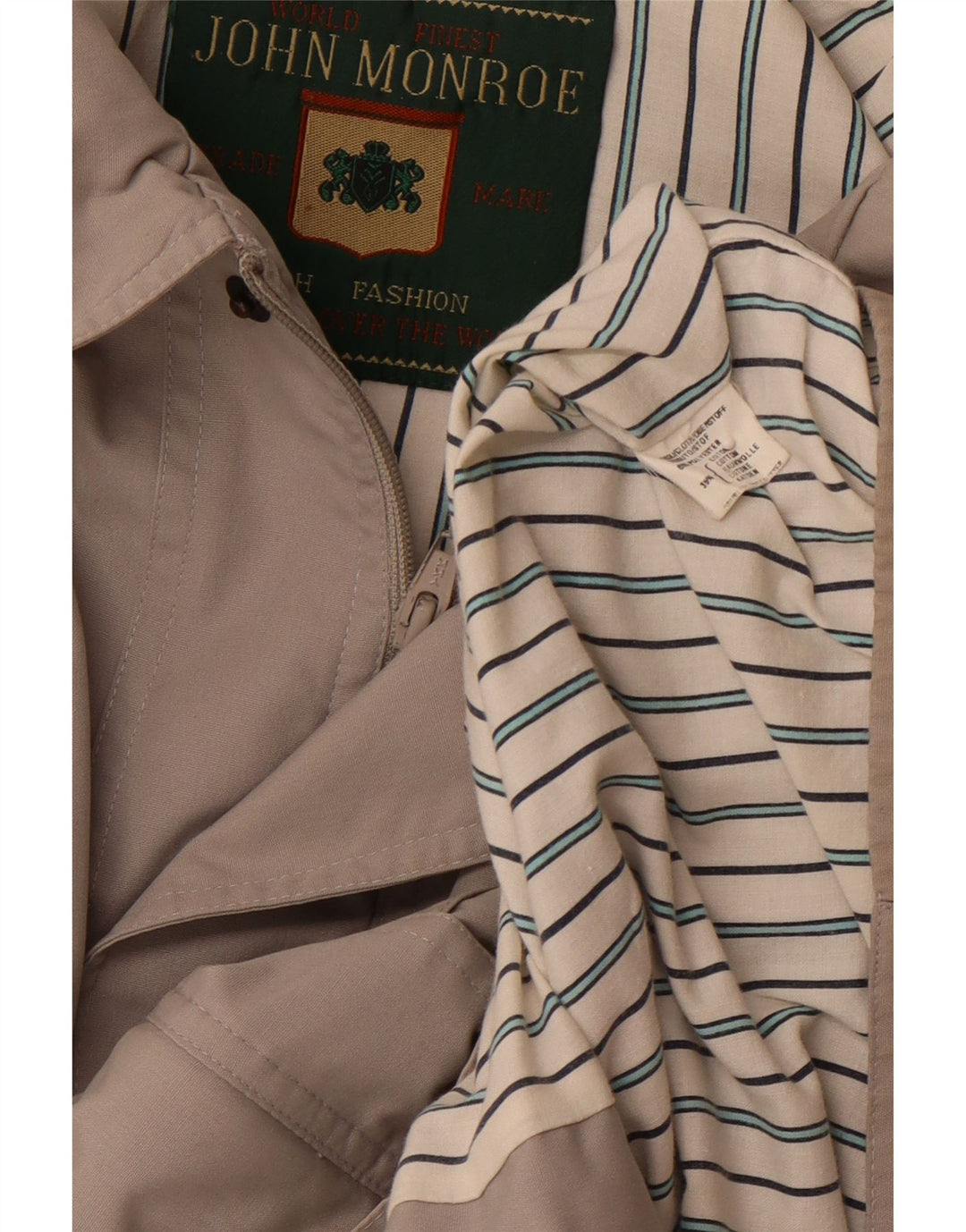 JOHN MONROE Veste utilitaire pour hommes UK 42 XL Gris Polyester