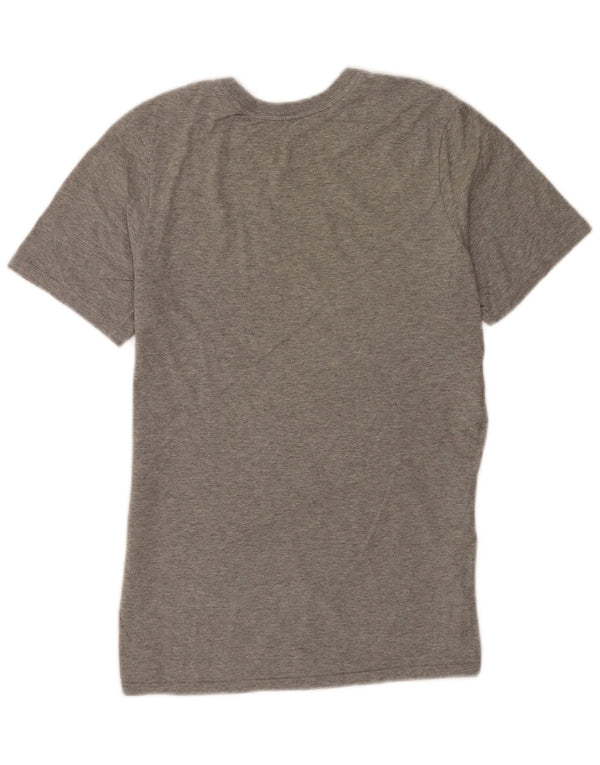 Nike T-shirt coupe athlétique pour homme, petit, gris moucheté