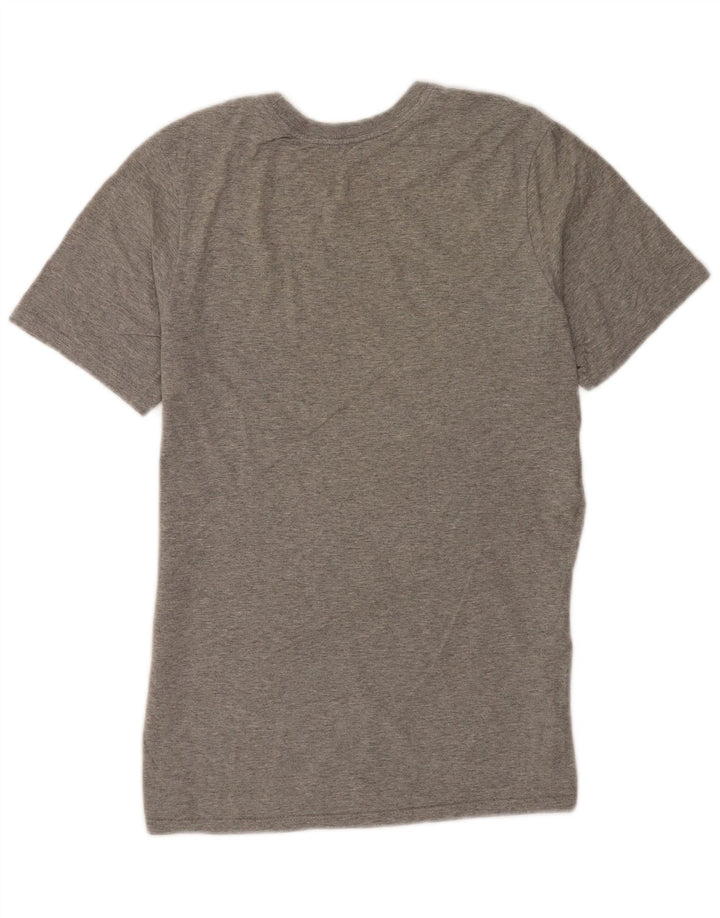 Nike T-shirt coupe athlétique pour homme, petit, gris moucheté