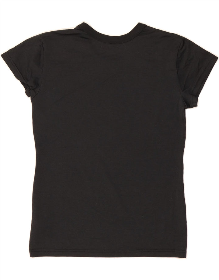 NIKE Womens Dri Fit T-Shirt Top UK 10 Small Black Polyester Vintage Nike and Second-Hand Nike from Messina Hembry 