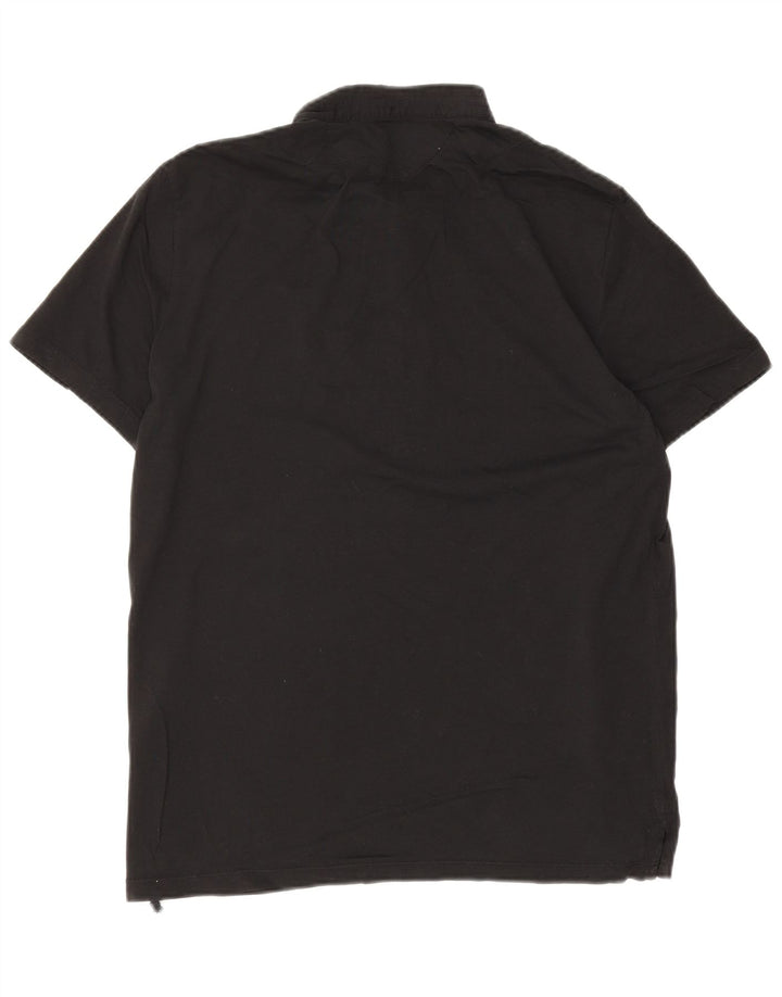 All Saints Polo Homme Noir Moyen Coton