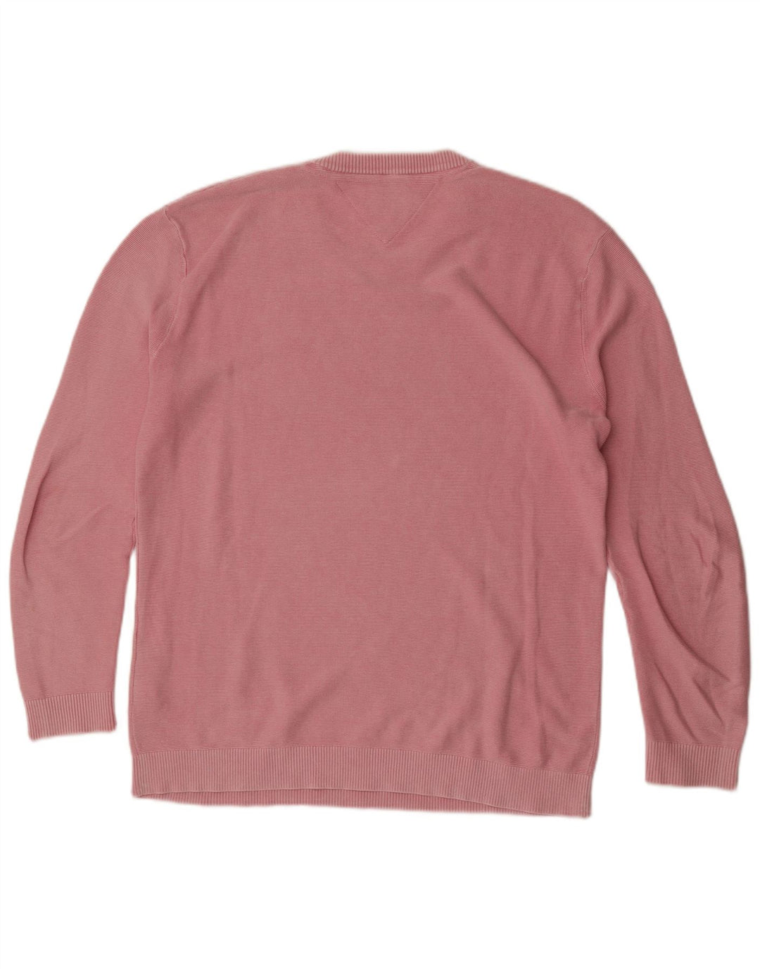 Tommy Hilfiger Pull ras du cou pour homme, grand rose