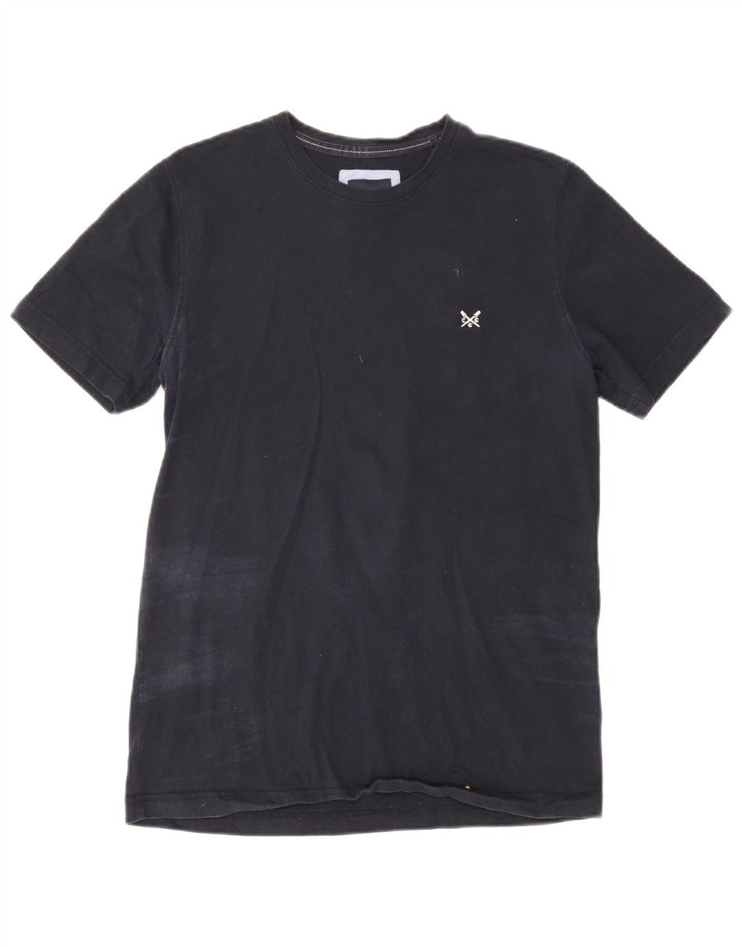 Crew Clothing T-Shirt Homme Bleu Marine Moyen Coton