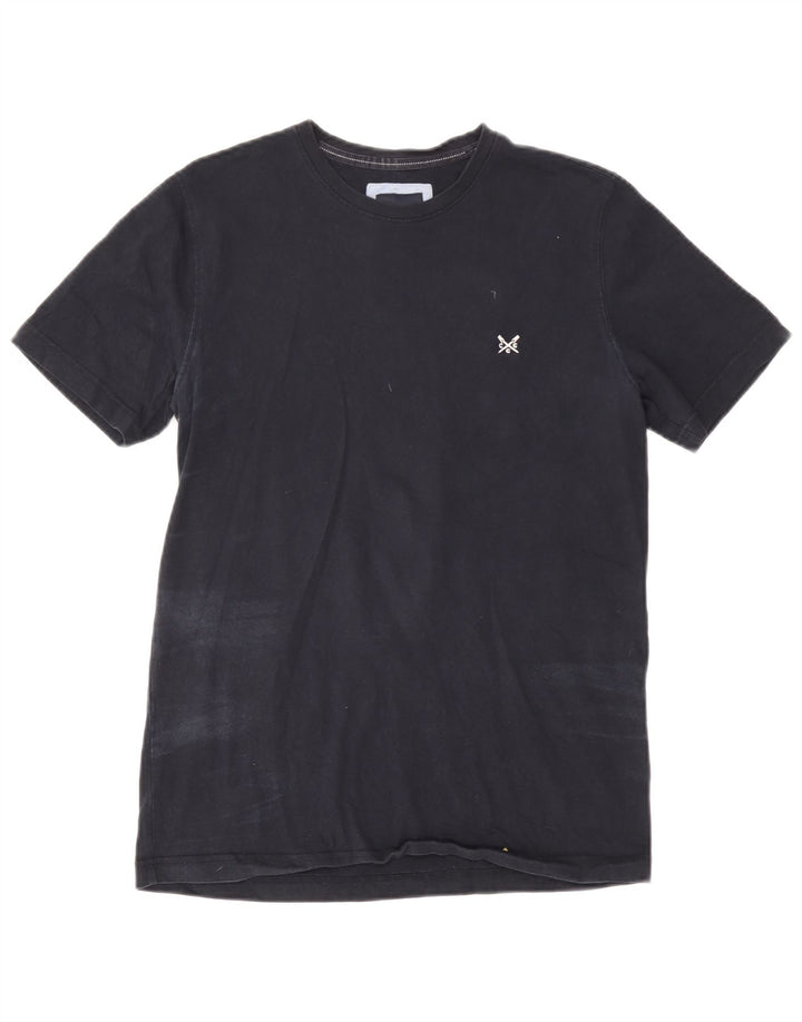 Crew Clothing T-Shirt Homme Bleu Marine Moyen Coton