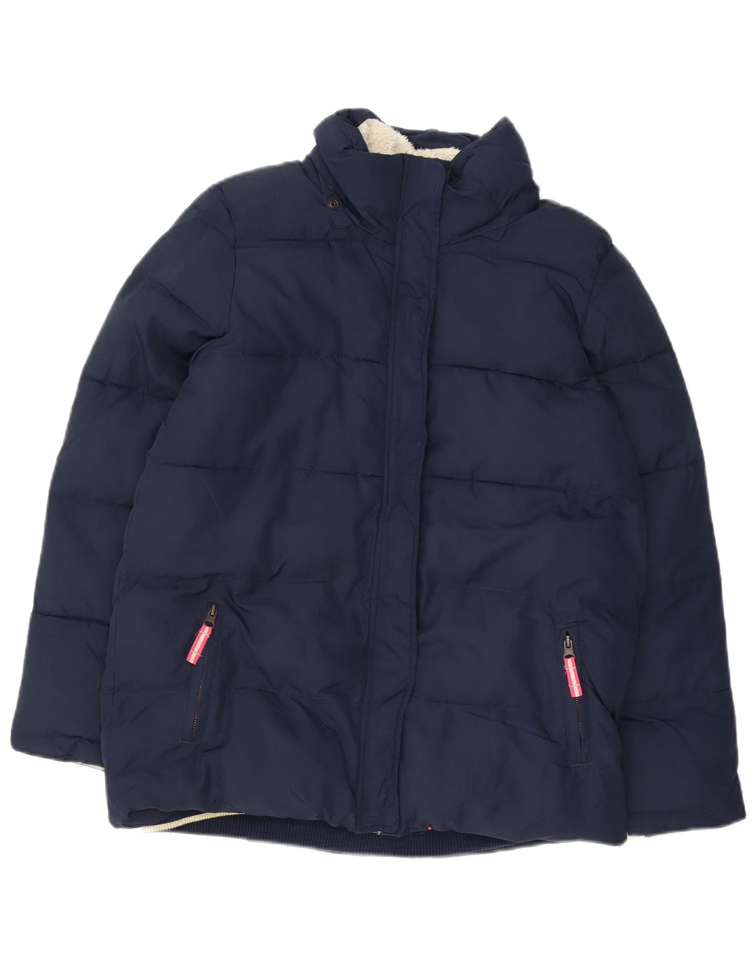 BODEN Veste matelassée Sherpa fille 15-16 ans Bleu marine Polyester