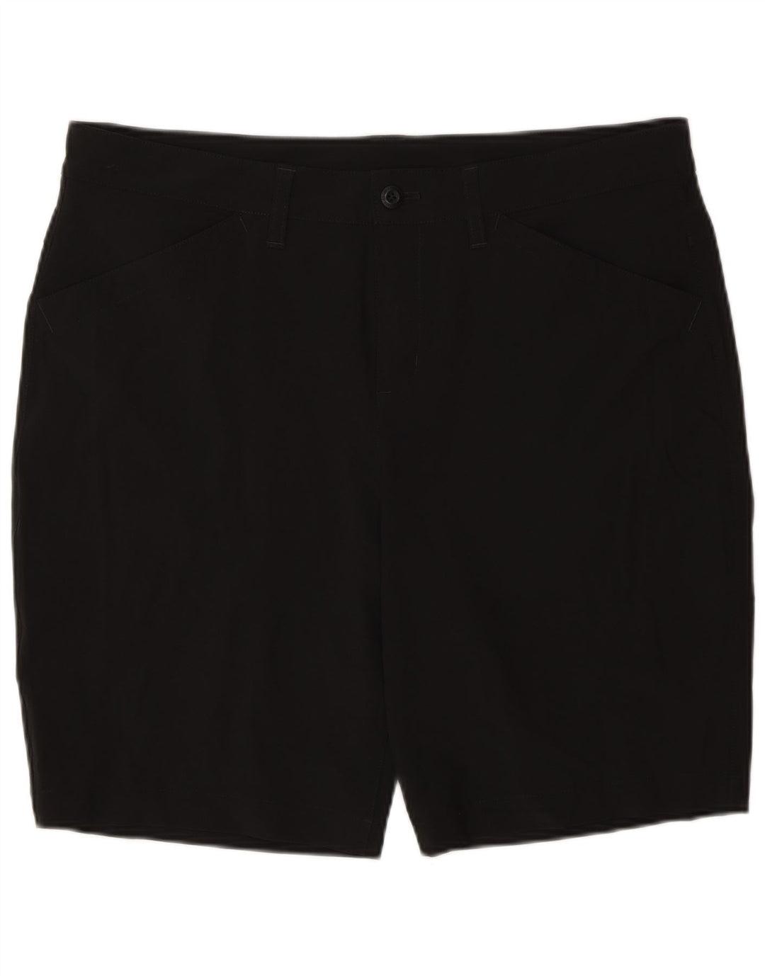Eddie Bauer Short décontracté pour femme US 14 XL W34 Noir Polyester