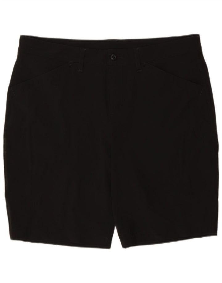 Eddie Bauer Short décontracté pour femme US 14 XL W34 Noir Polyester