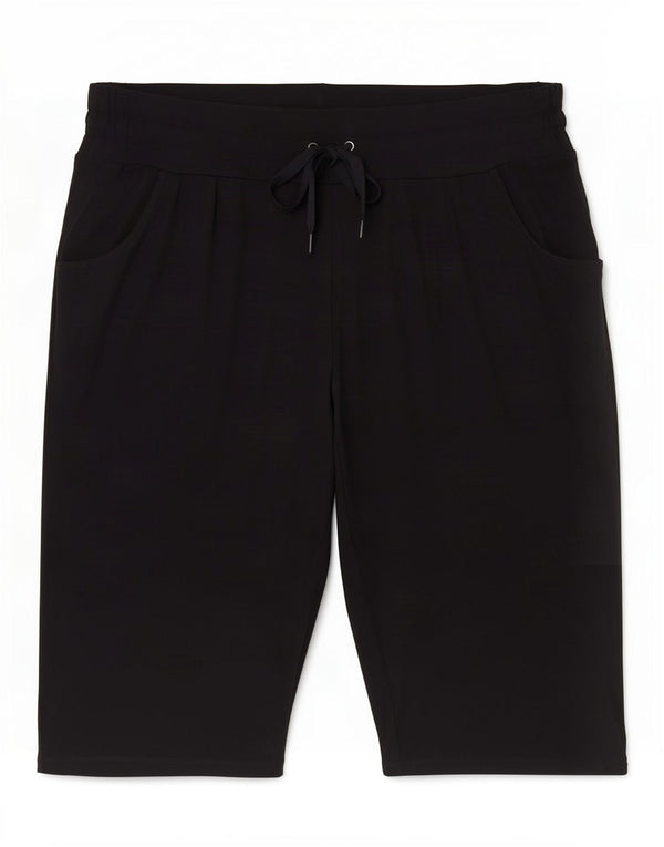 Marks & Spencer Pantalon de survêtement Capri Autograph pour femme UK 20 2XL Noir
