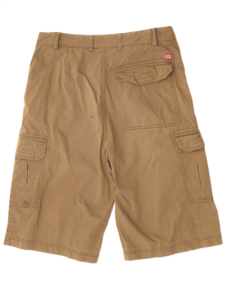 Dickies Short Cargo Homme Moyen W33 Kaki Coton