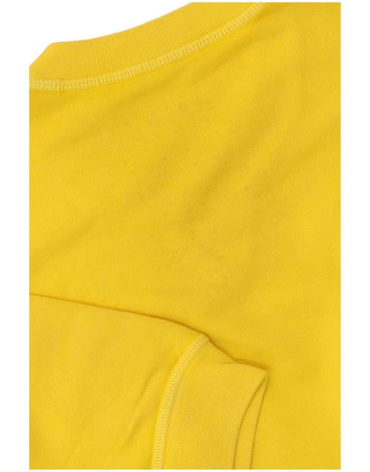 Dsquared2 Pull à manches courtes pour homme en coton jaune Small