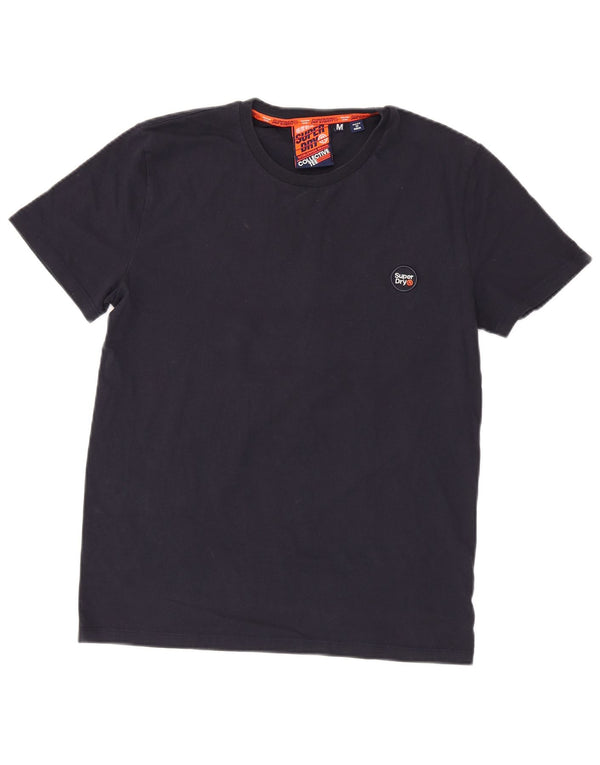 Superdry T-Shirt Homme Bleu Marine Moyen Coton