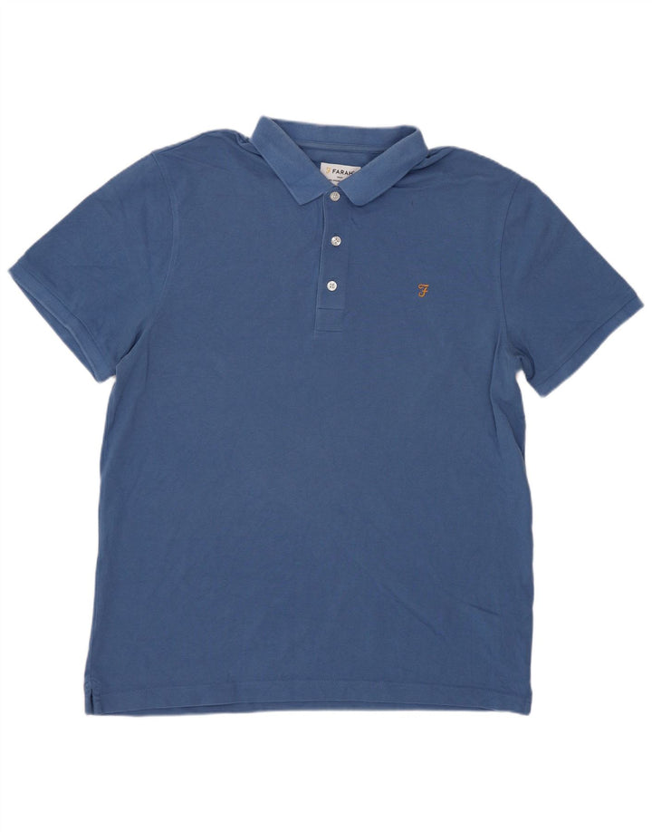 Farah Polo Homme Grand Bleu Coton