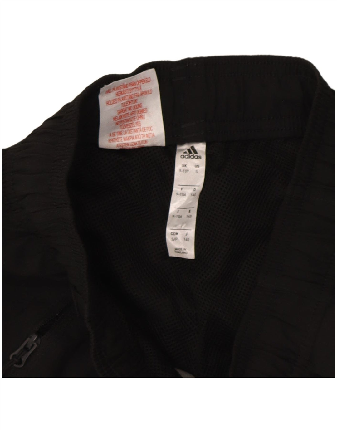 Adidas Bermuda Sport Short Garçon 9-10 Ans Noir Polyester
